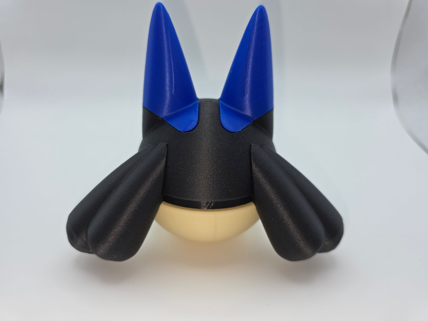 Lucario themed pokeball