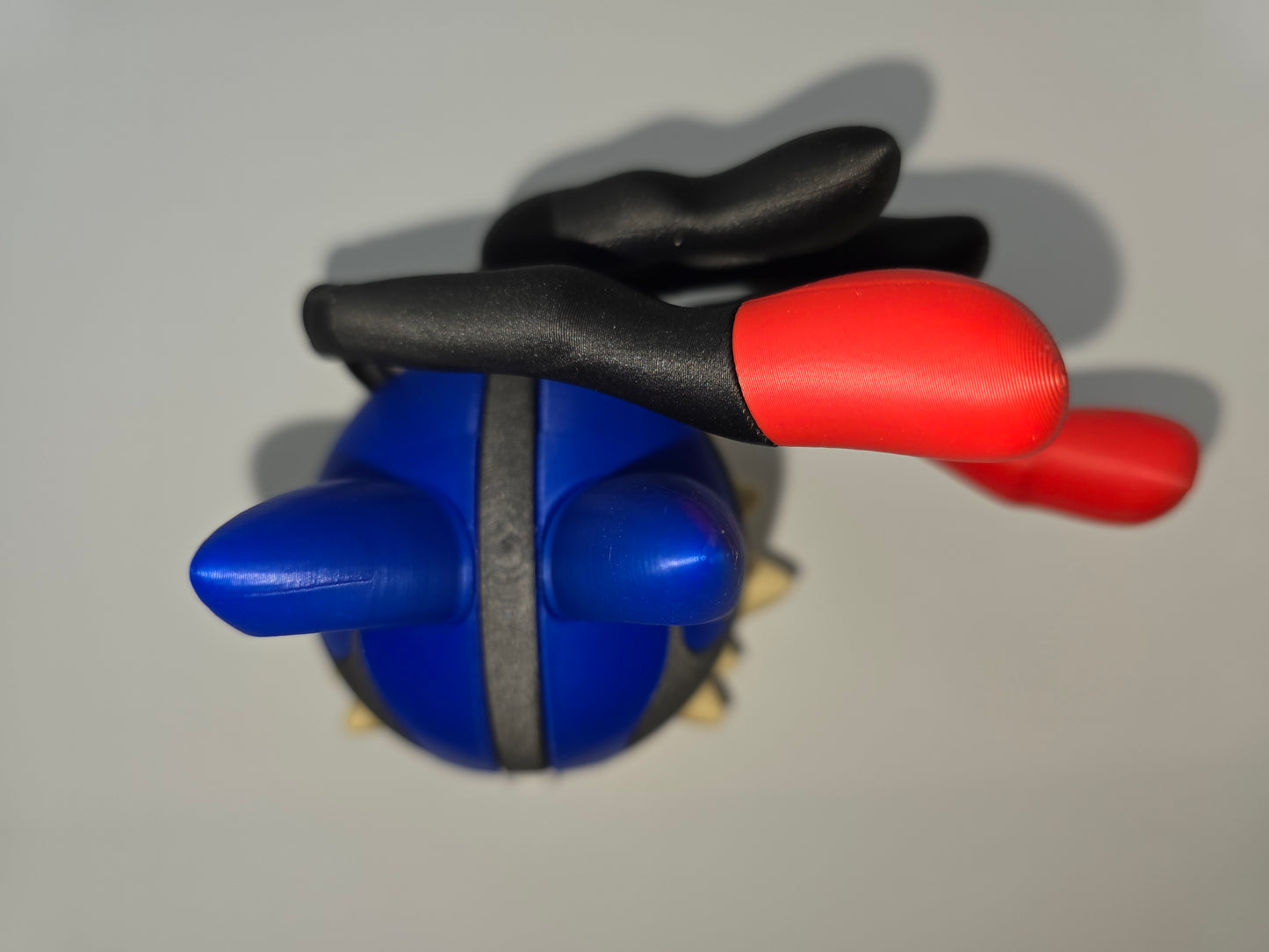 Mega Lucario themed pokeball