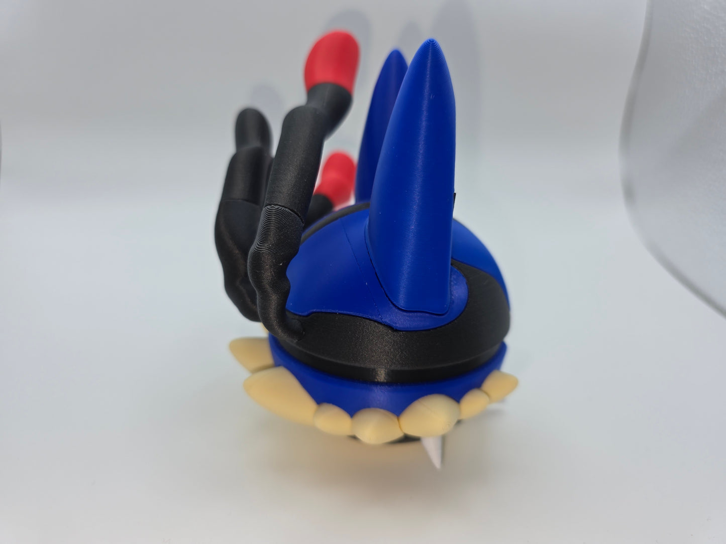 Mega Lucario themed pokeball