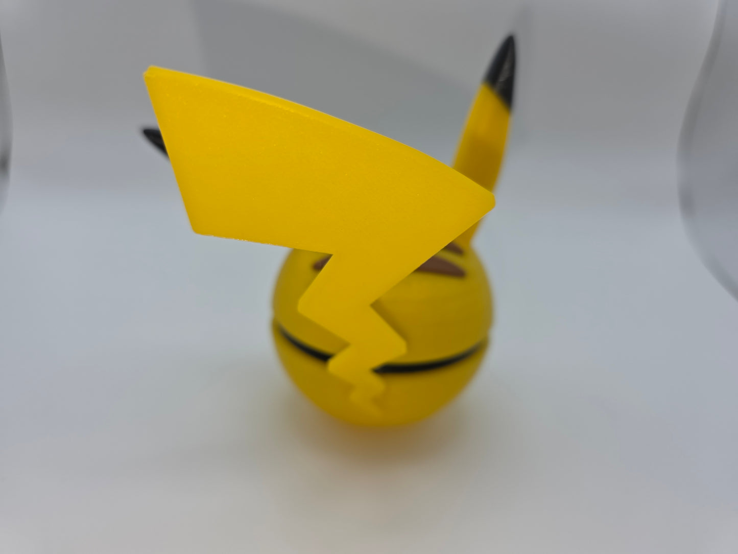 Pikachu themed pokeball