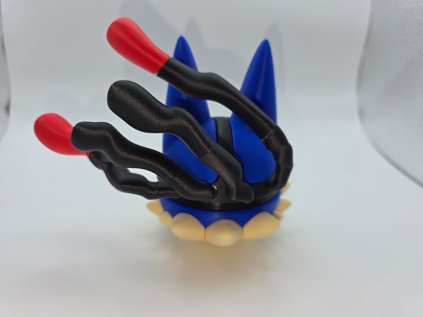 Mega Lucario themed pokeball