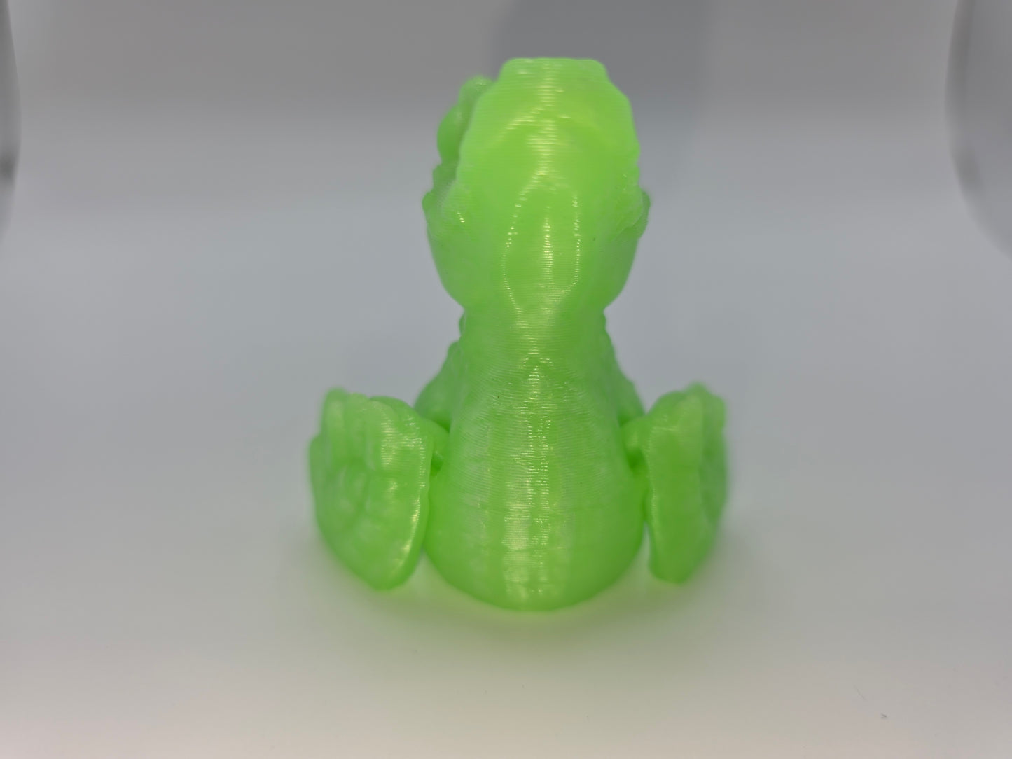 Quackadile (glow in the dark) green