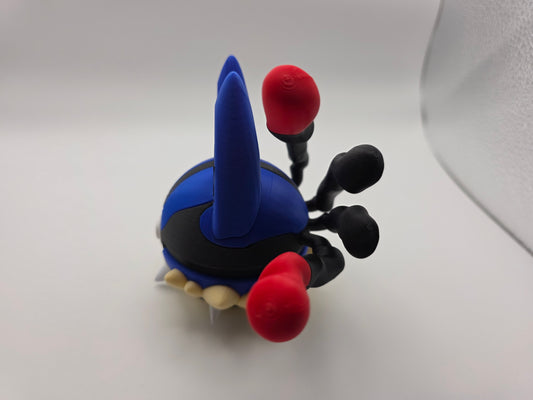 Mega Lucario themed pokeball