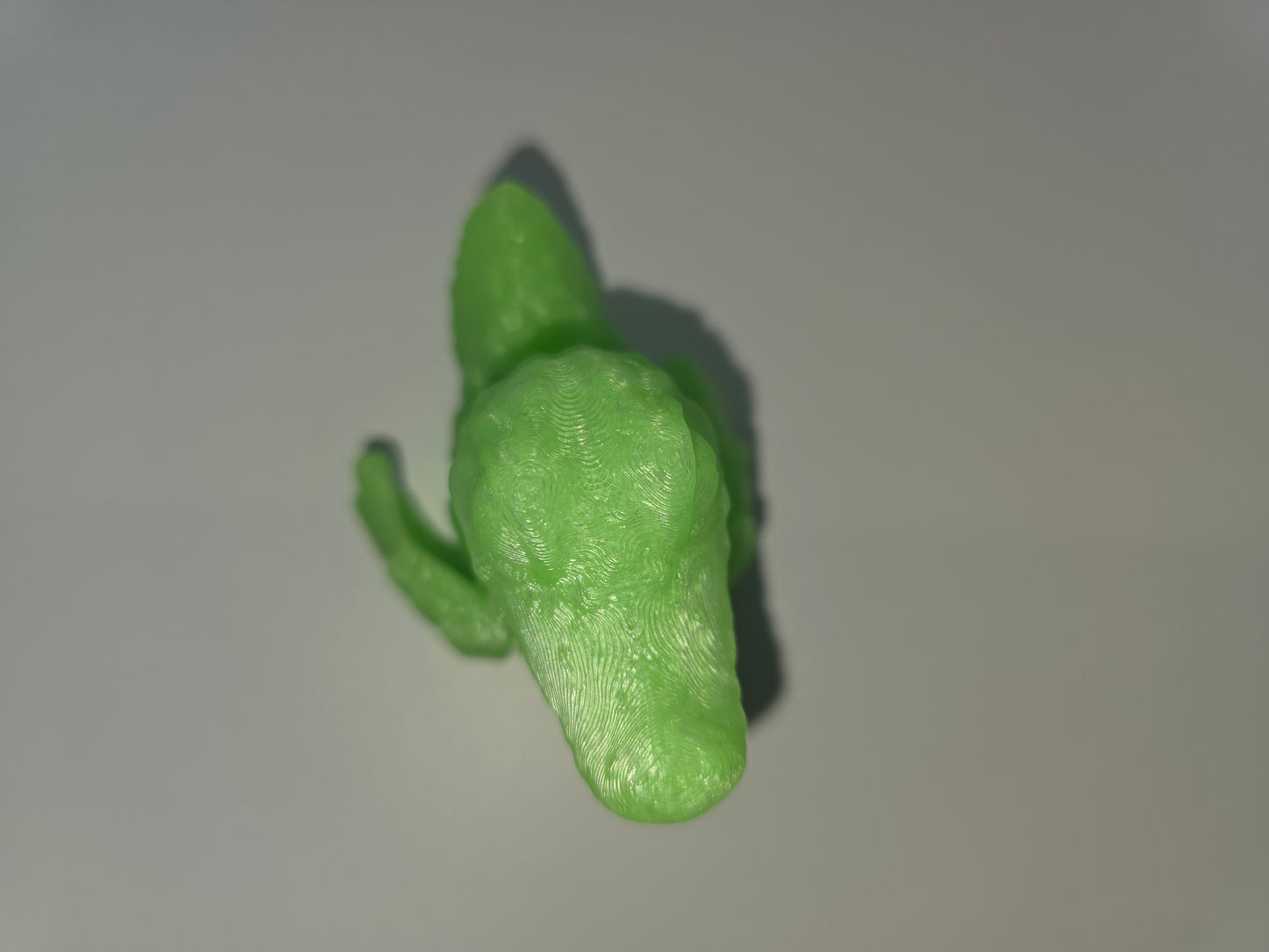 Quackadile (glow in the dark) green