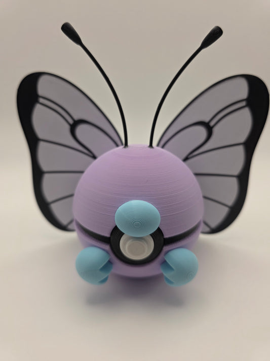 Butterfree Themed Pokeball