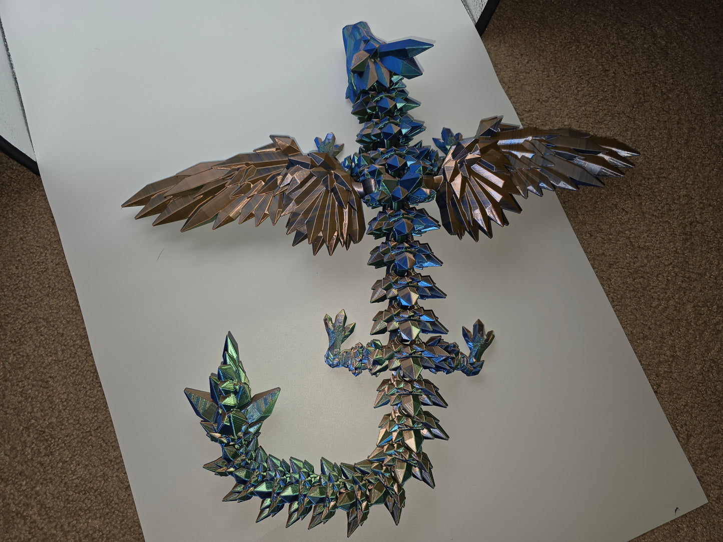 Crystalwing dragon
