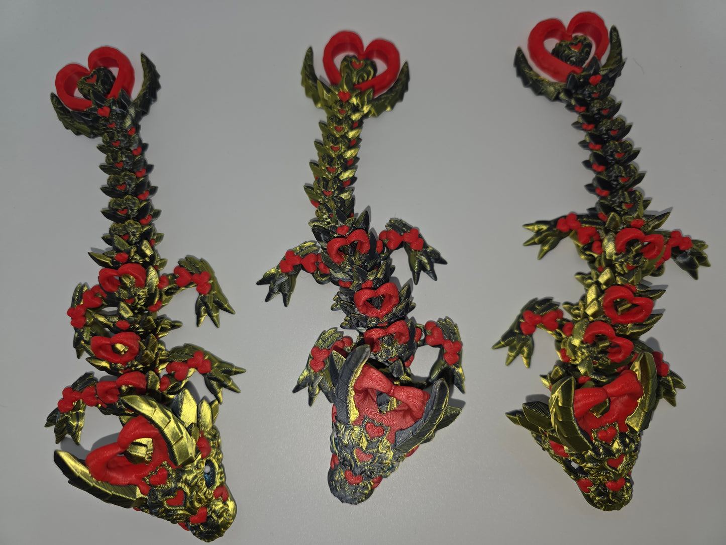 Gold/Black Darkheart dragon