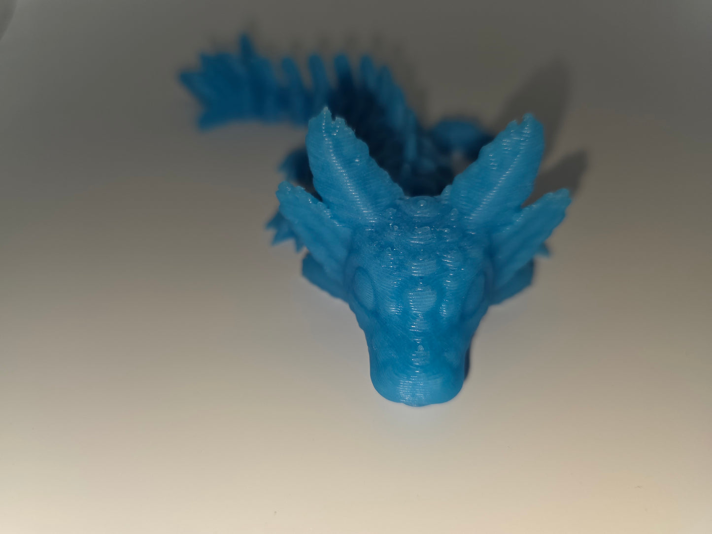 Baby Axolotl (glow in the dark) blue