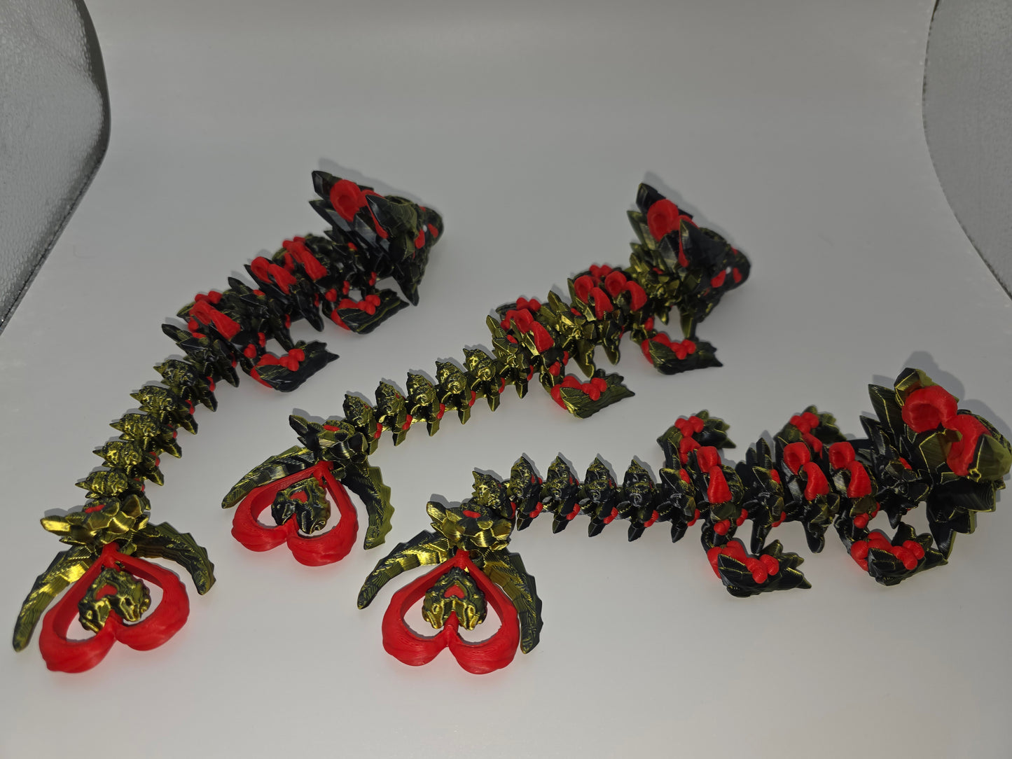 Gold/Black Darkheart dragon